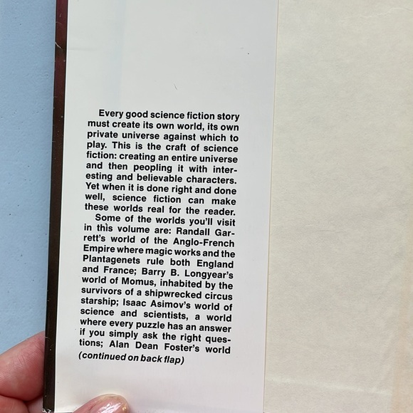 NOT ELIGIBLE FOR BUNDLE SALE/DEAL  Isaac Asimov’s Worlds of Science Fiction 1980 - Picture 7 of 12